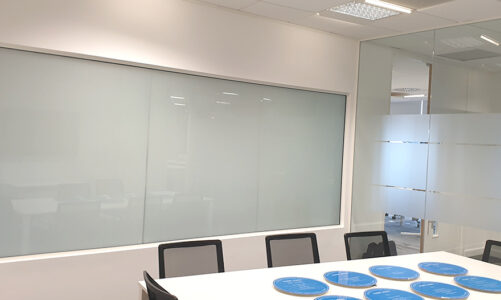 How is switchable privacy glass an effective way to ensure privacy?